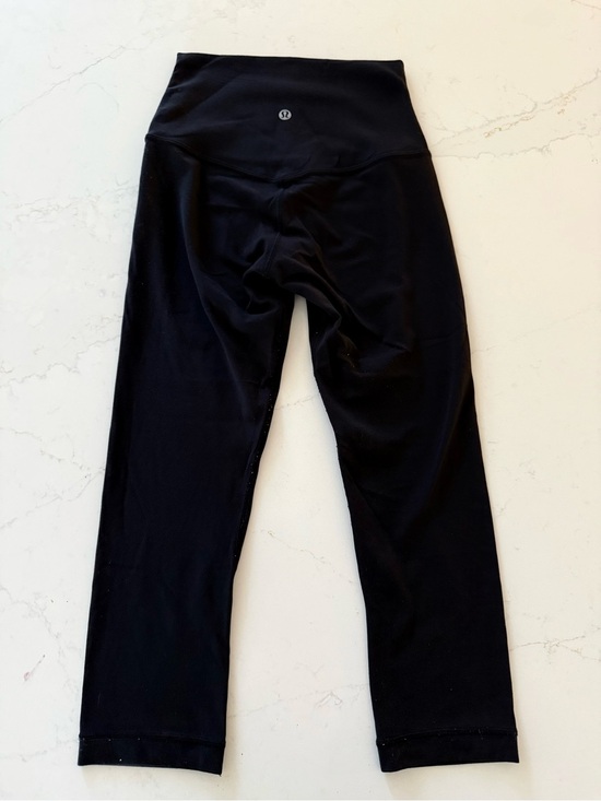 lululemon athletica Pants - Lululemon Black Cropped High-Rise Leggings